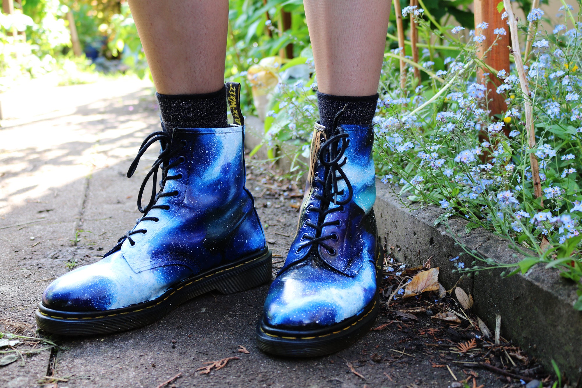 cool lace patterns for doc martens