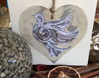 Peace Dove Greetings Card. Peace Dove keepsake