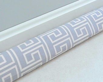 Door Draft Stopper - 28" to 40" - Grey Draft Stopper - Door Draft Blocker - Window Draft Stopper - Gray Draft Stopper - Door Draft Dodger