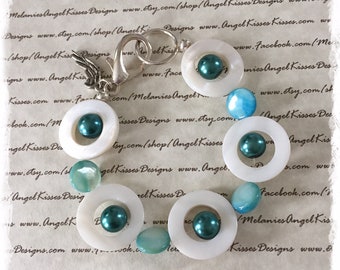 Summer Shell Bracelet- Teal