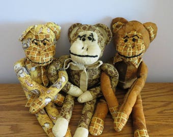 Harvest Sock Monkeys