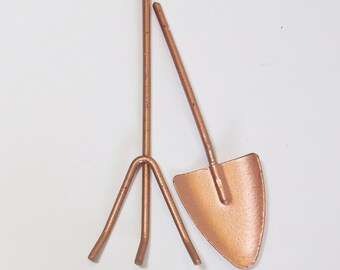 Fairy or gnome Garden miniature gardening tools