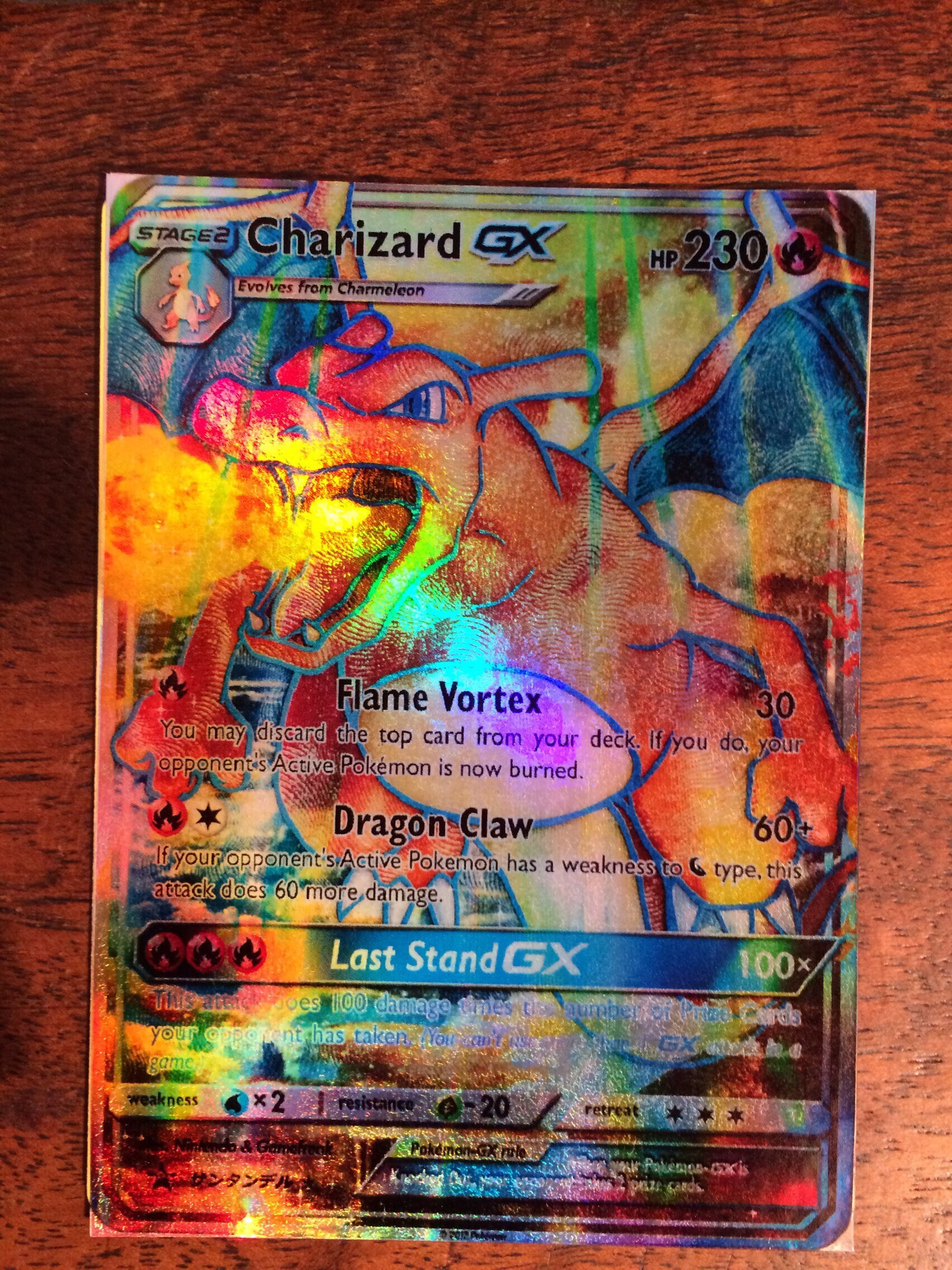 Charizard gx pokemon card orica Charizard gx pokemon card orica