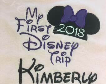 my first disneyland trip shirt