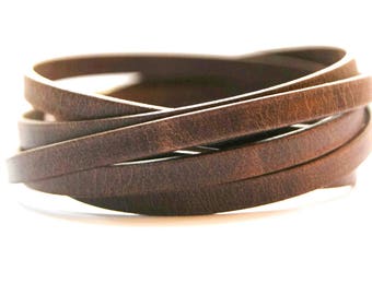 Wrap Boho Bracelet Leather Wrap bracelet Women bracelet Gift for Women Mens Leather bracelet Rugged Bracelet Bohemian Jewelry Chain Bracelet