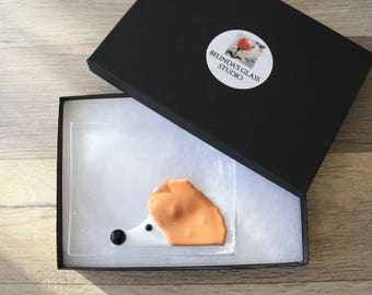Soap Dish / Spoon Rest - Hedgehog