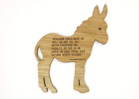 items-similar-to-george-orwell-animal-farm-benjamin-quote-laser-cut