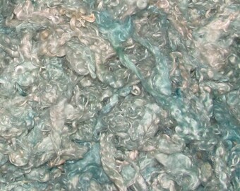 Kid Mohair locks, 4 Ounces Seafoam