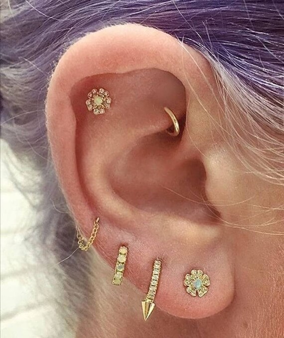 helix spike earring