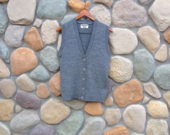 Vintage Grey Vest - Above All