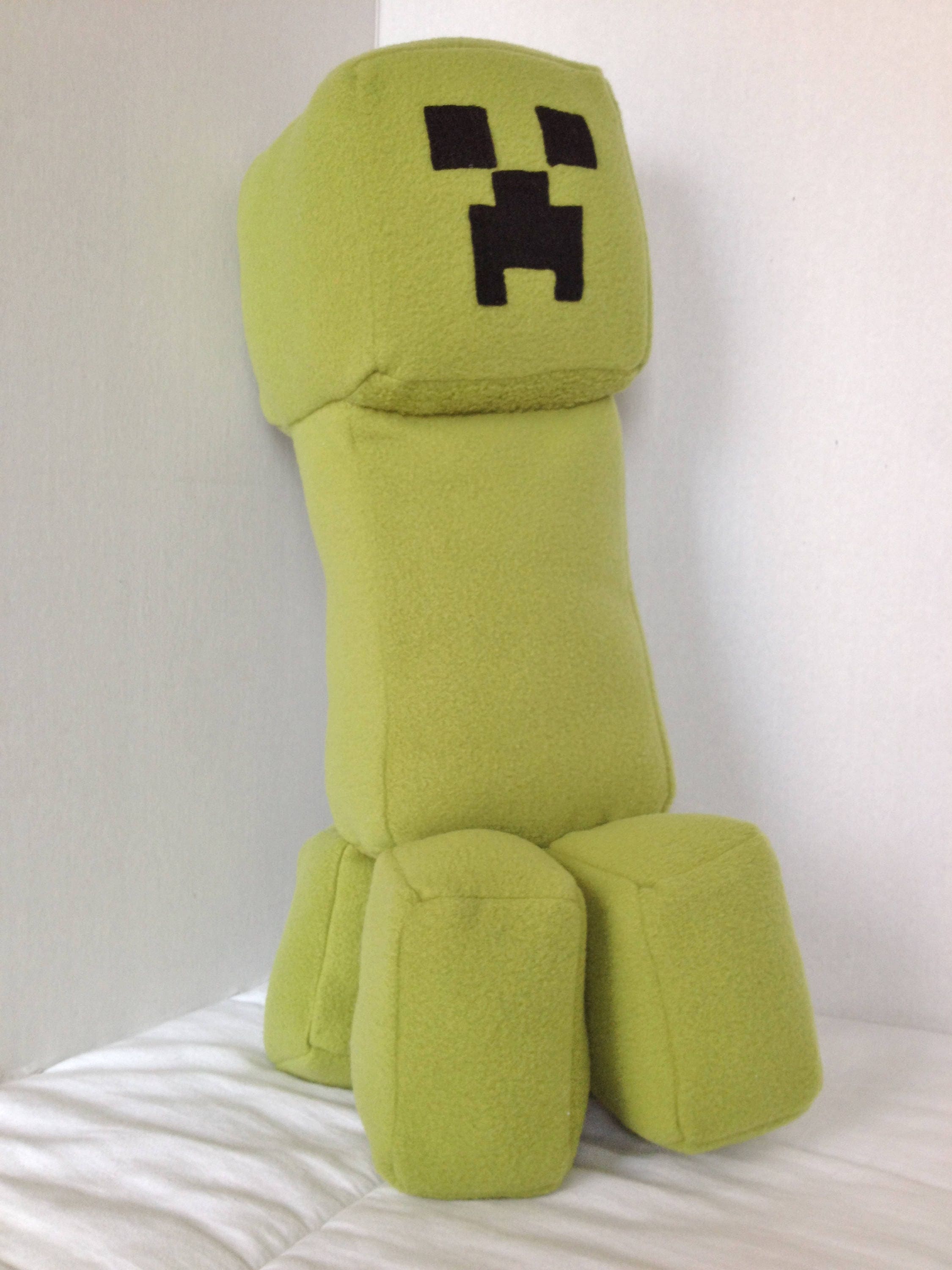 Large 18-inch Minecraft Creeper Inspired Plush Toy