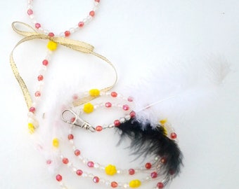 Jewelry for small dog leash