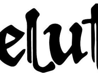 Rebelution Vinyl Decal