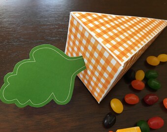 Peter Rabbit Party Decor, Carrot Box, Treat Box, Peter Rabbit Birthday, Baby Shower, Easter Party Favor, Printable INSTANT DOWNLOAD