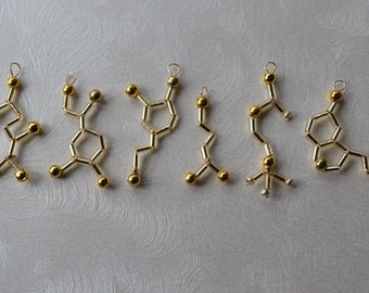 Biolojewelry -Pick ONE Mini Neurotransmitter Pendant