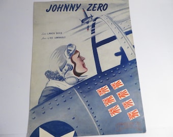 Mid Century Johnny Zero Patriotic Sheet Music