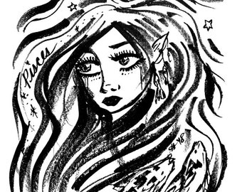 Zodiac Series: PISCES by Nachanita