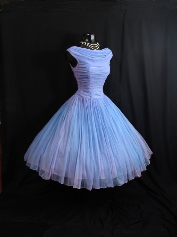 50s evening gown