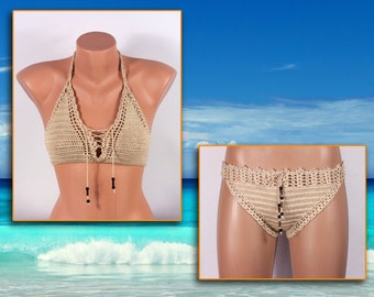 Crochet bikini, Women Swimsuit, Summer trends, LoveKnittings