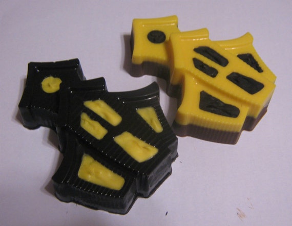 One dozen haunted house chocolate covered sandwich cookie party favors