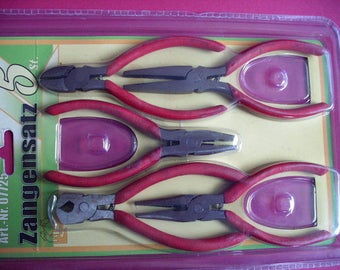 Pliers, 5 piece set (194)