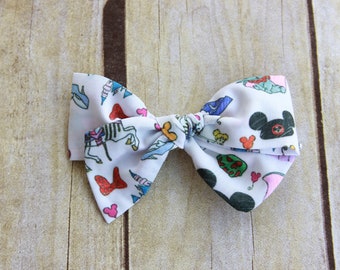 Disney Pinwheel Hair Bow