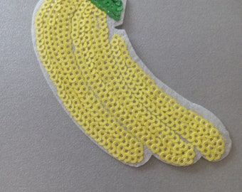 Iron On Patches, Banana Iron on Patche, Clothes Decoration tool, Badge sticker