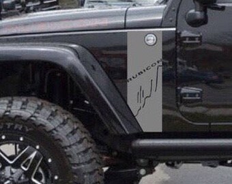 Jeep Wrangler Door Band Vinyl Decal | Jeep | Wrangler Unlimited | Sahara | RUBICON | JK