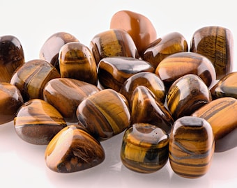 Tiger Eye Tumbled Gemstone - Stone for Protection