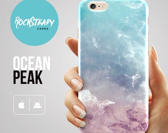 Ocean iPhone 7 case, iPhone 8 Case, abstract iPhone X case, iPhone 5s SE 5C case, Samsung S7, S6, S5 nature case