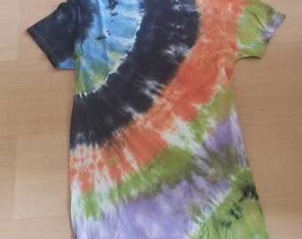 Striped tie dye