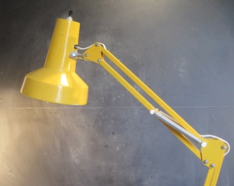 Vintage Luxo Articulated Clamp Desk Task Lamp