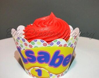 Teletubbies Custom Cupcake Wrappers