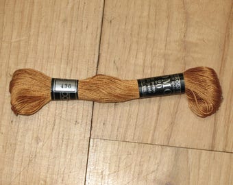 cotton embroidery FLOSS 32 m Brown DMC20