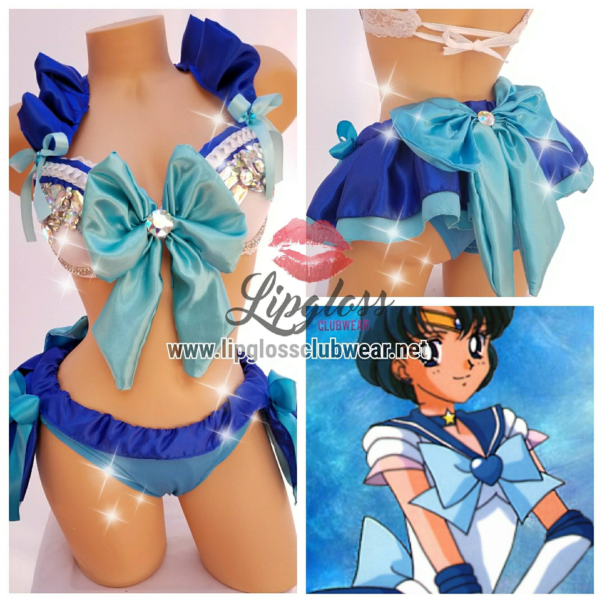 Sailor Mercury Costume Anime Cosplay Cosplay Costume