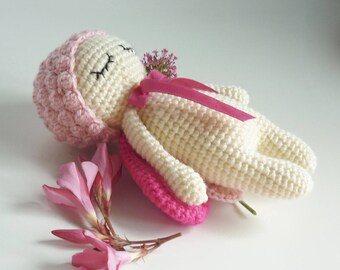 Amigurumi toy beetle crocheted