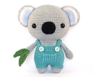 Cute Koala amigurumi crochet pattern PDF