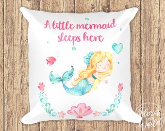 Mermaid pillow | Etsy