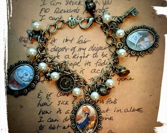 Alice In Wonderland Charm Bracelet