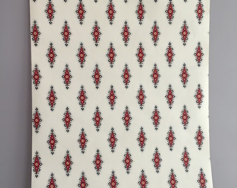 vintage Laura Ashley wall paper Viceroy turk