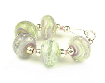 Emeline - Handmade Lampwork Glass Beads
