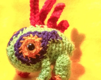 baby MURLOC world of warcraft Amigurumi crochet