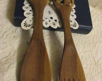 Vintage fork and spoon wall decor | Etsy