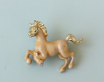 Vintage Petit Horse animal Brooch