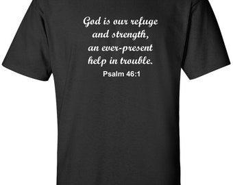 Psalm 46 1 | Etsy