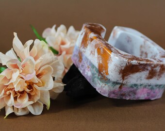 resin bangle, resin bracelet, italian jewelry, handmade in italy