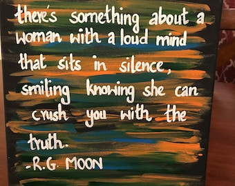 There is something about a woman