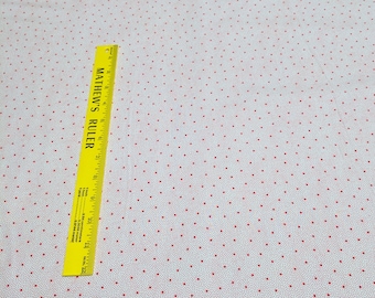 Penny's Dollhouse-Red Polka Dot Cotton Fabric (15097)Designed by Darlene Zimmerman for Robert Kaufman Fabrics