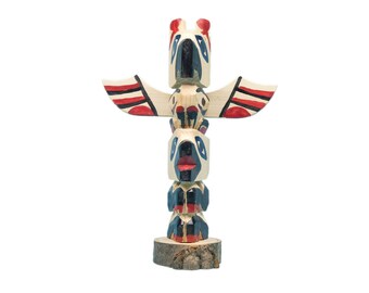 Ojibwa Totem Pole: 6" (25-6)