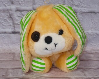 Vintage Kenner PUPCAKE DOG Plush Stuffed Animal Strawberry Shortcake Huckleberry Pie Plush